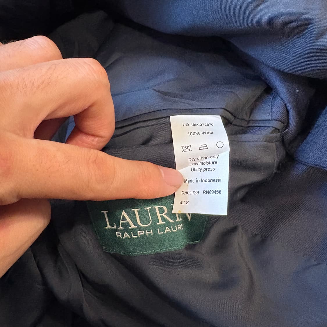 빈티지 랄프로렌 금장 블레이저 자켓 상품이미지7