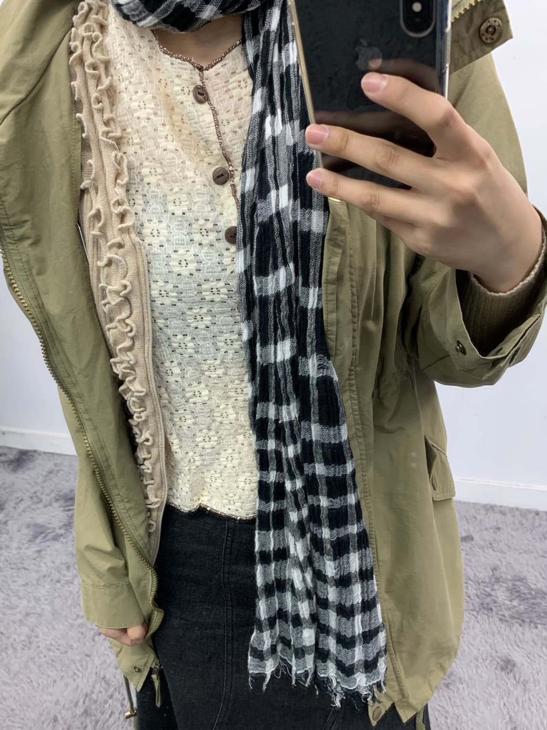 Diavel 펀칭 모리 탑 상품이미지1