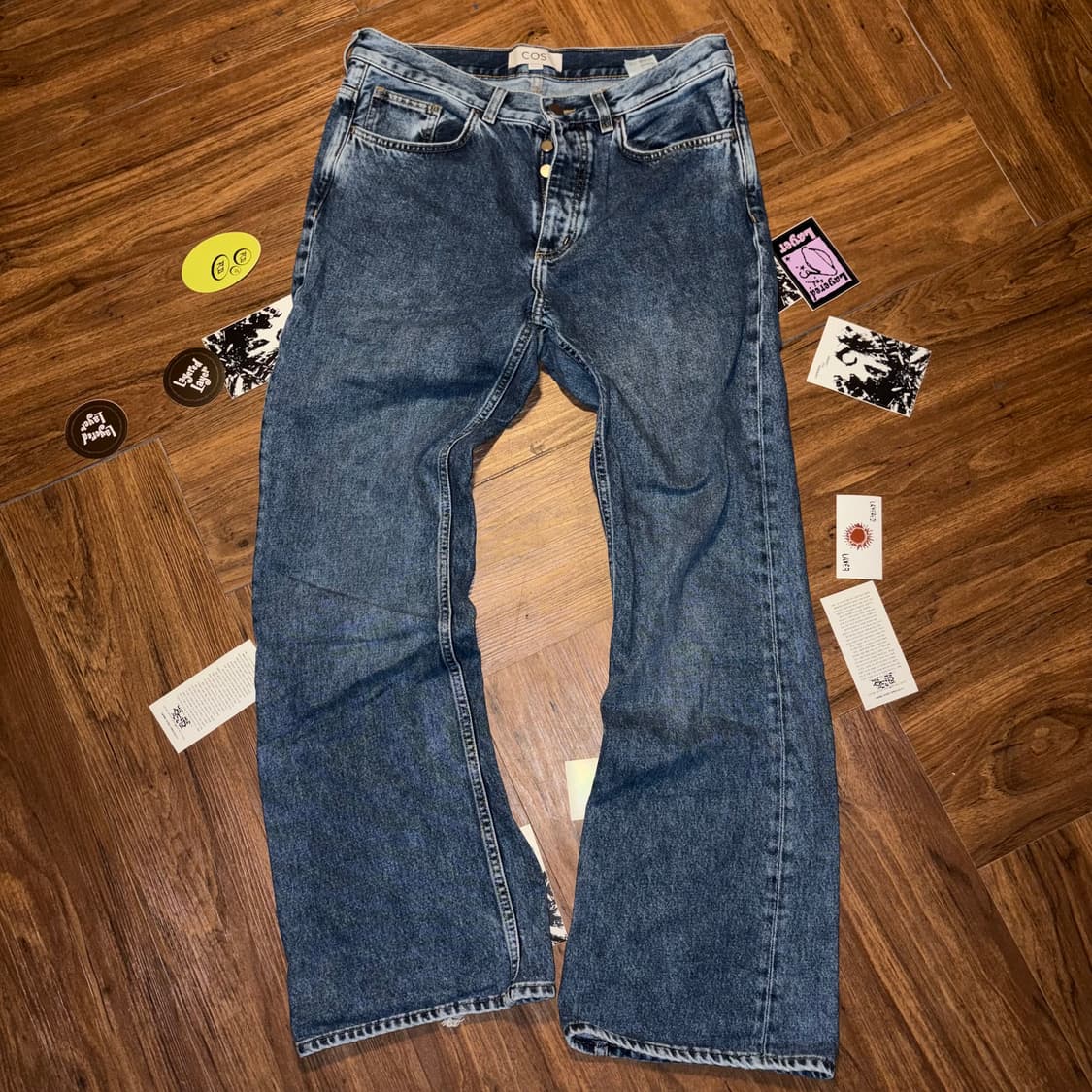 Cos Flare fit washed denim pants 상품이미지1