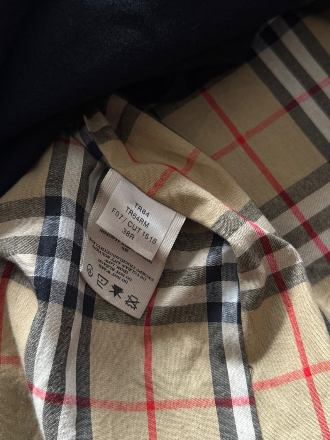 버버리 카멜 울 트렌치 코트 100 상품이미지6