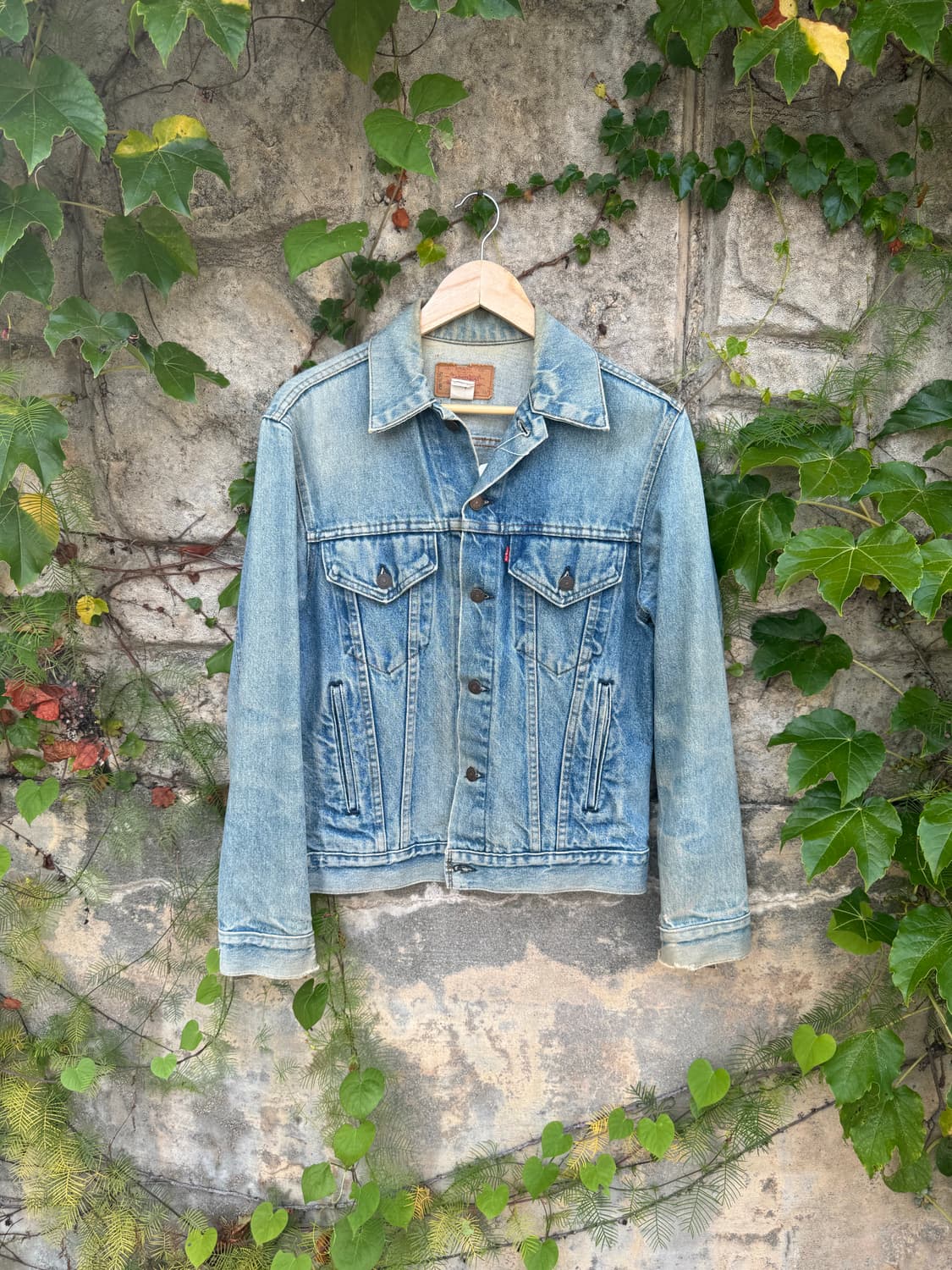 80s levis 리바이스 하드 페이딩 3rd 데님 트러커 자켓 usa 상품이미지1