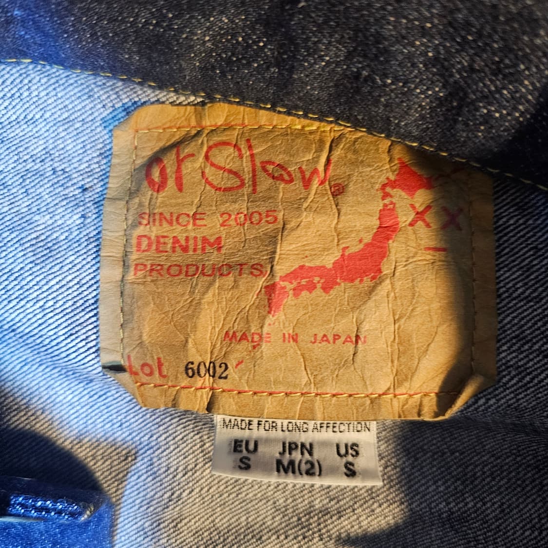 Orslow 2세대 데님 자켓 상품이미지2