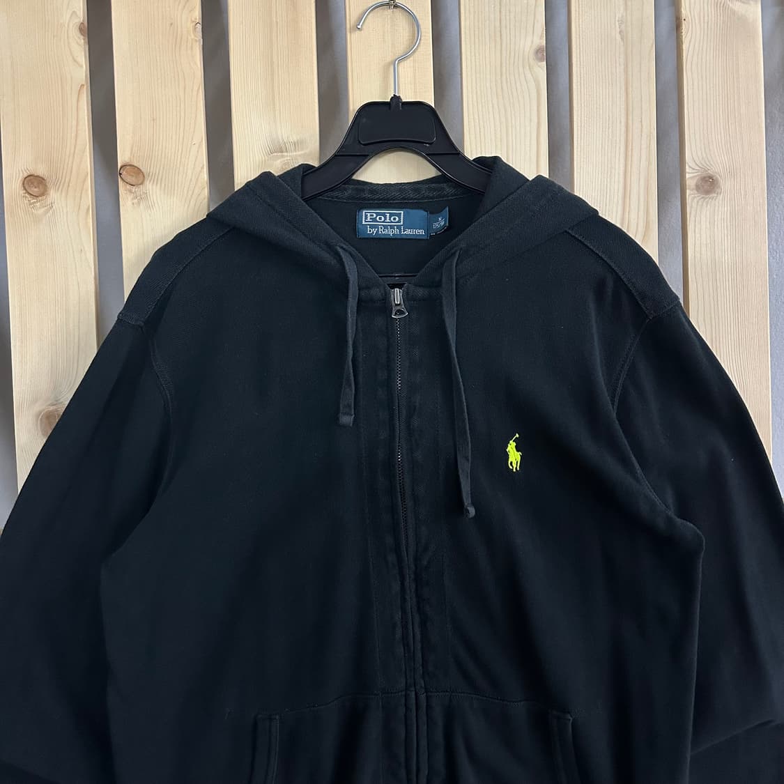 (M) 폴로 랄프로렌 블랙 후드집업 상품이미지3