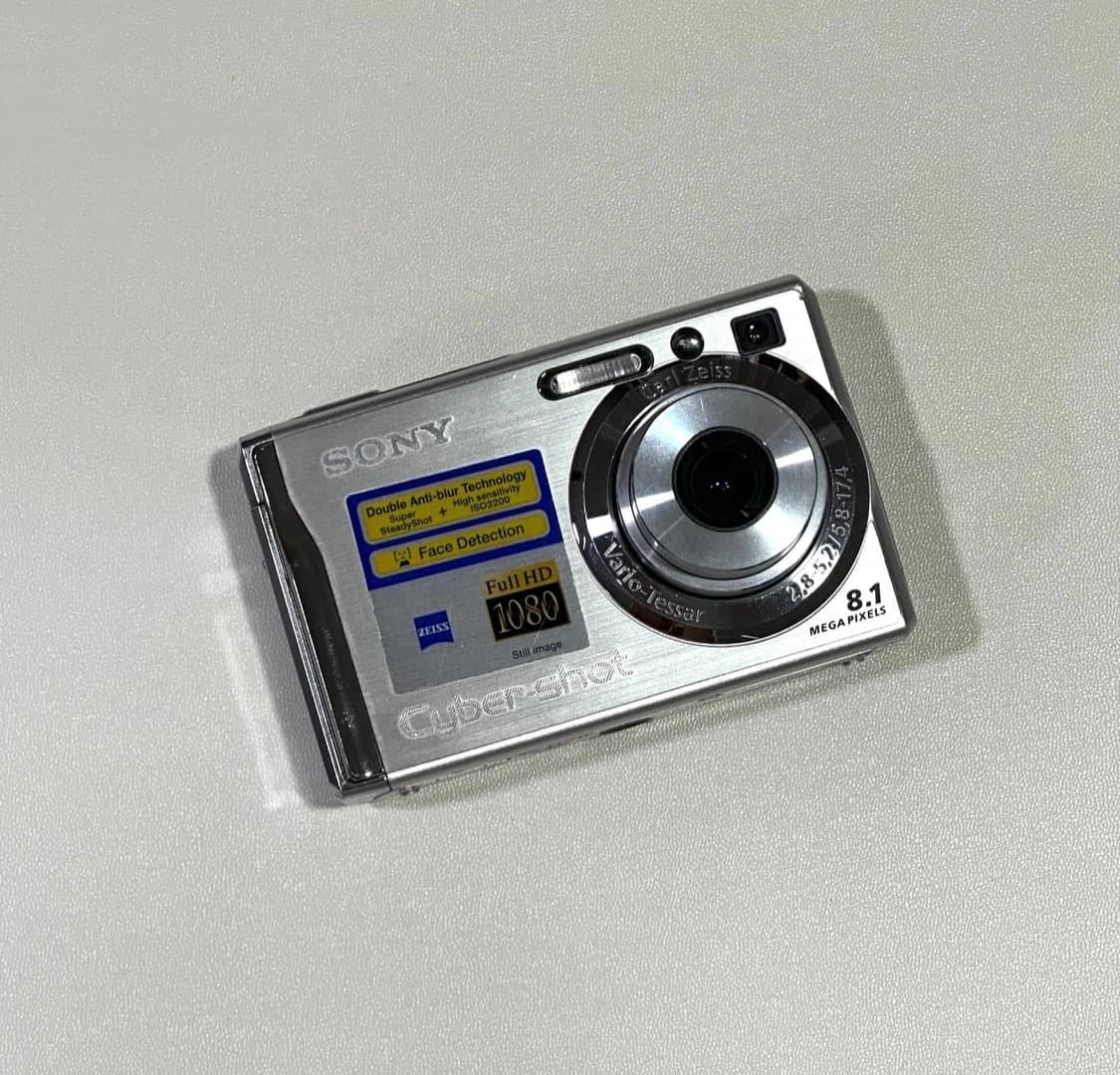 금,주말만 판매) 소니 사이버샷 DSC-W90 실버 상품이미지1