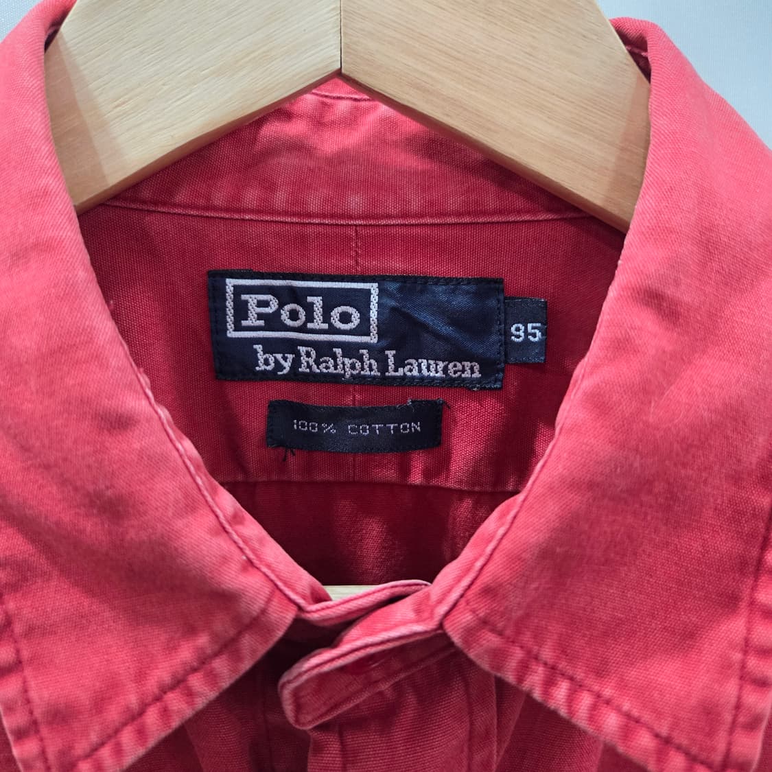 폴로랄프로렌 일경물산 워크셔츠 레드 95  상품이미지2