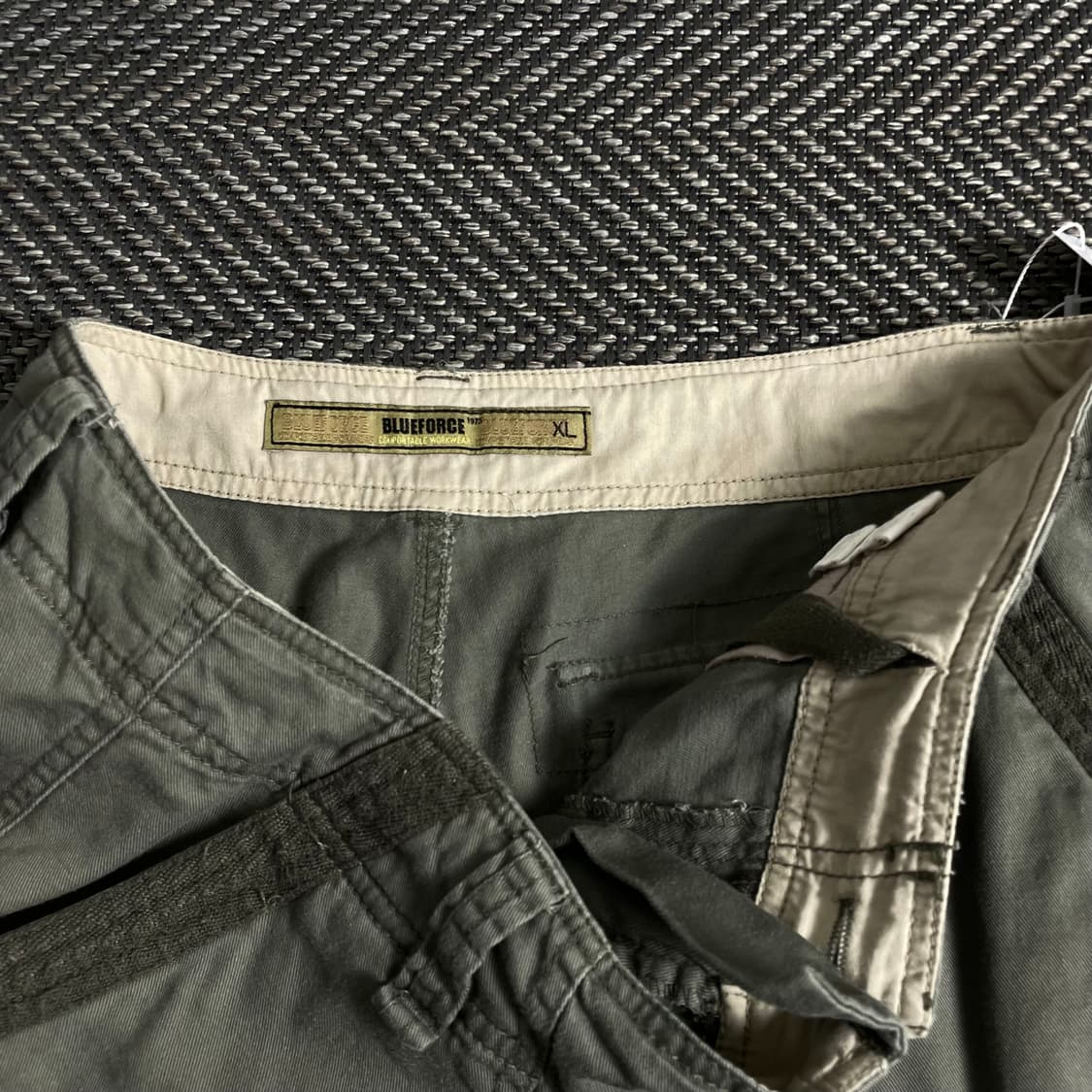 블루포스 y2k 빈티지 구르카 카고 버뮤다 팬츠o 3378 상품이미지5