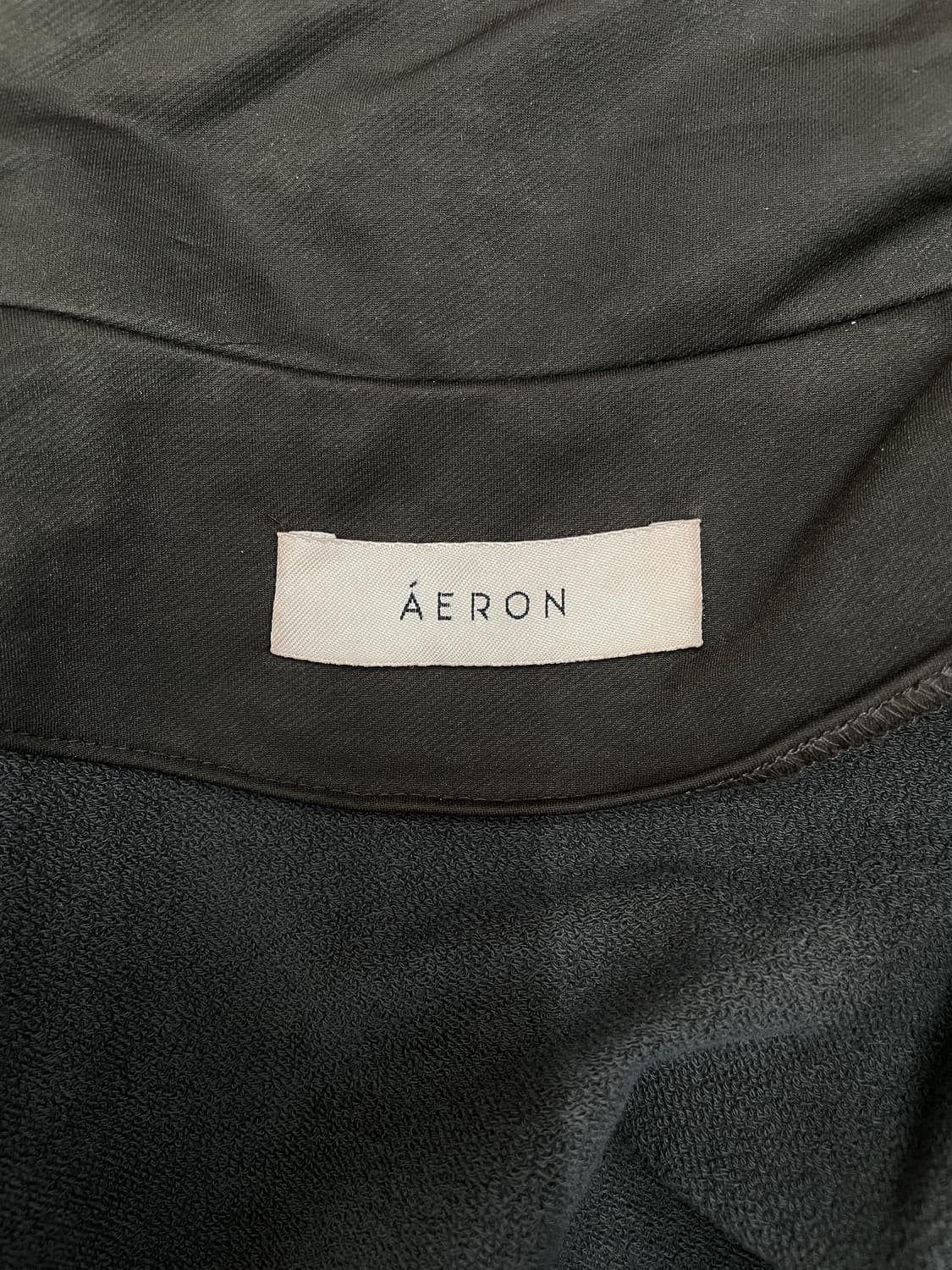 AERON 하프 집업 자켓 카키브라운 상품이미지3