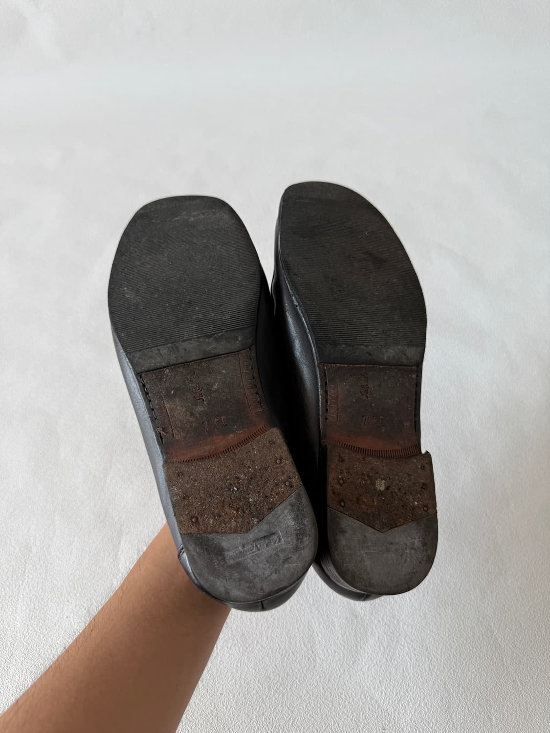 [US7.5]살바토레페라가모(Salvatore Ferragamo)레더로퍼 상품이미지10
