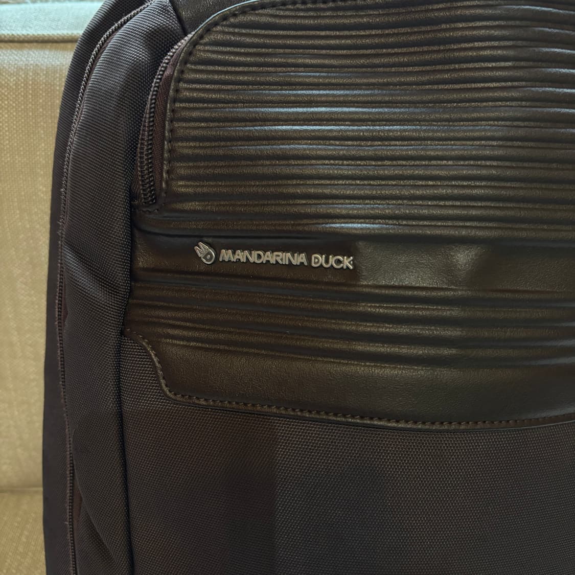 만다리나덕 바이커믹스 브라운 백팩 (노트북수납) 상품이미지2