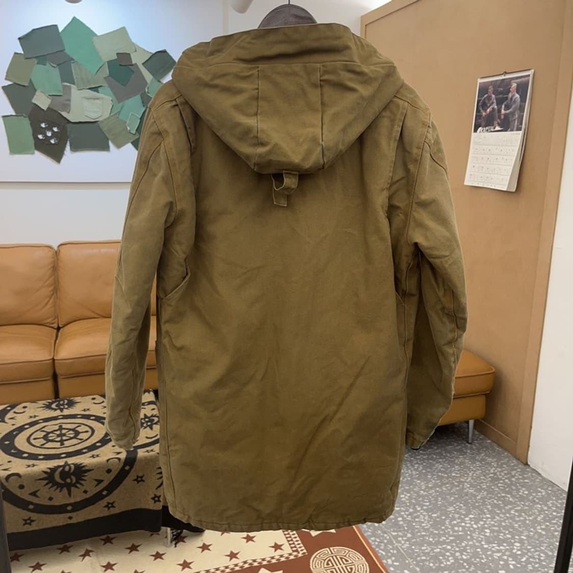 칼하트 시베리안 빈티지 털모자 패딩 파카 S C08618 상품이미지4