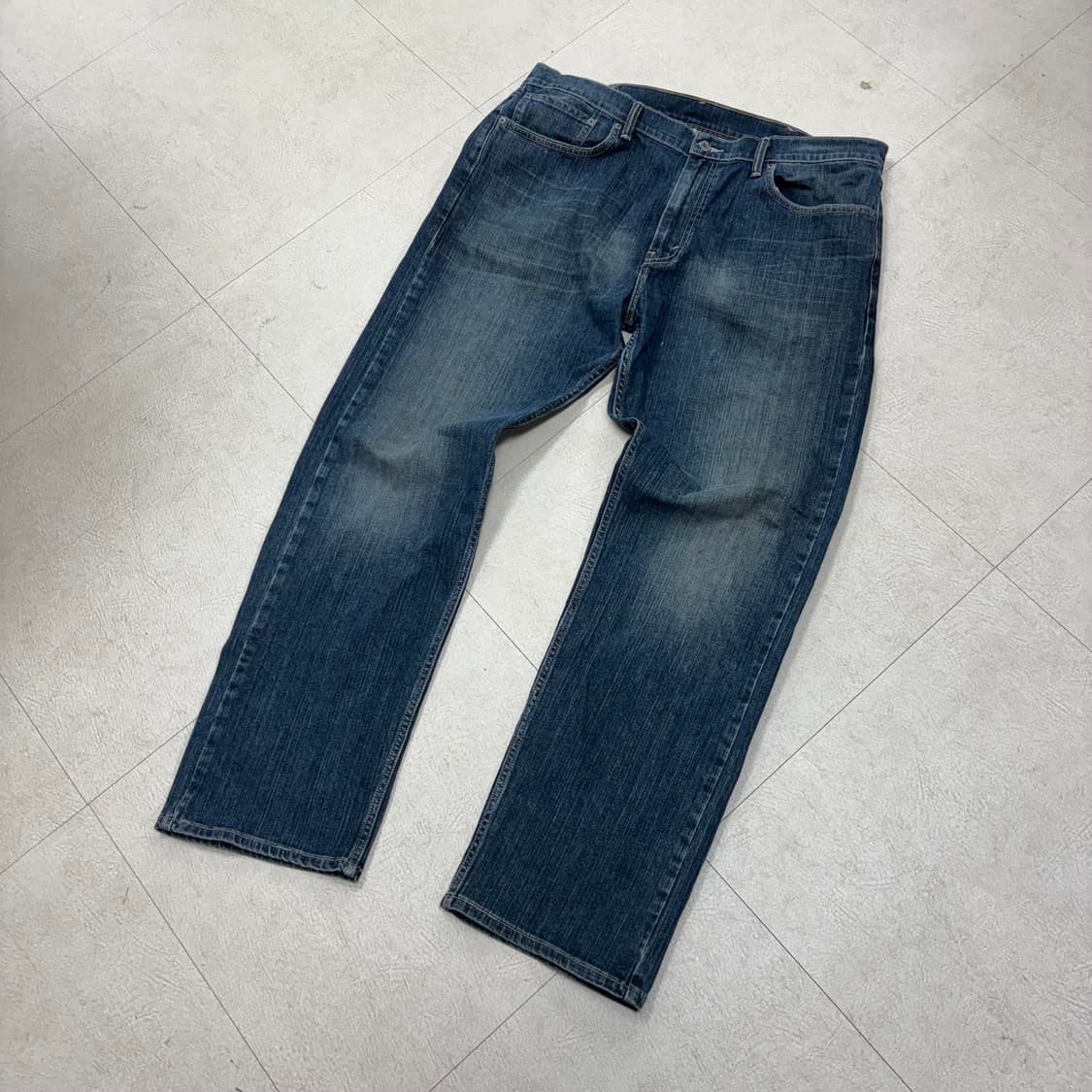 리바이스 505 워싱 데님 팬츠 상품이미지3