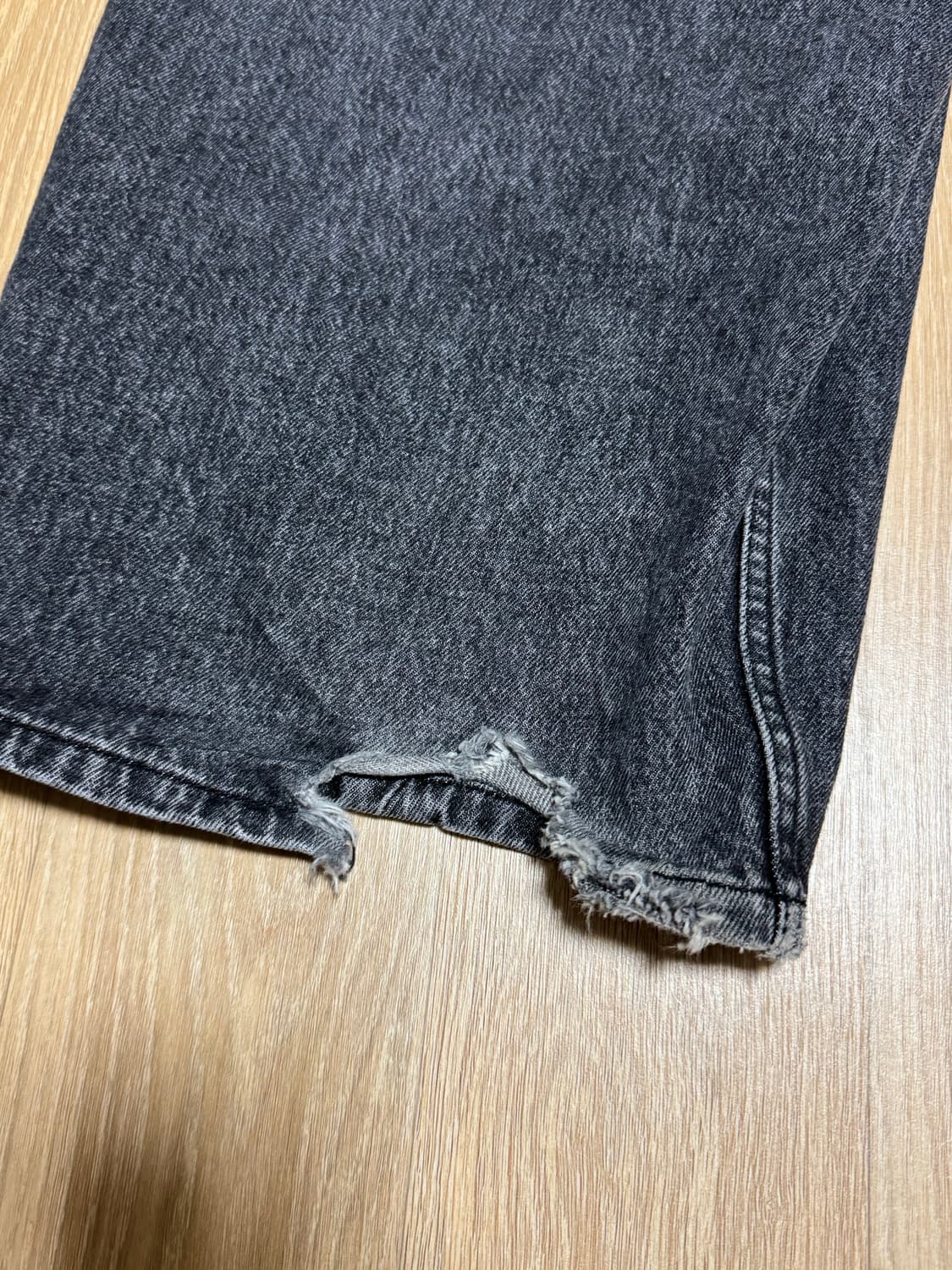 노운 커브드 데님 팬츠[1] 상품이미지3