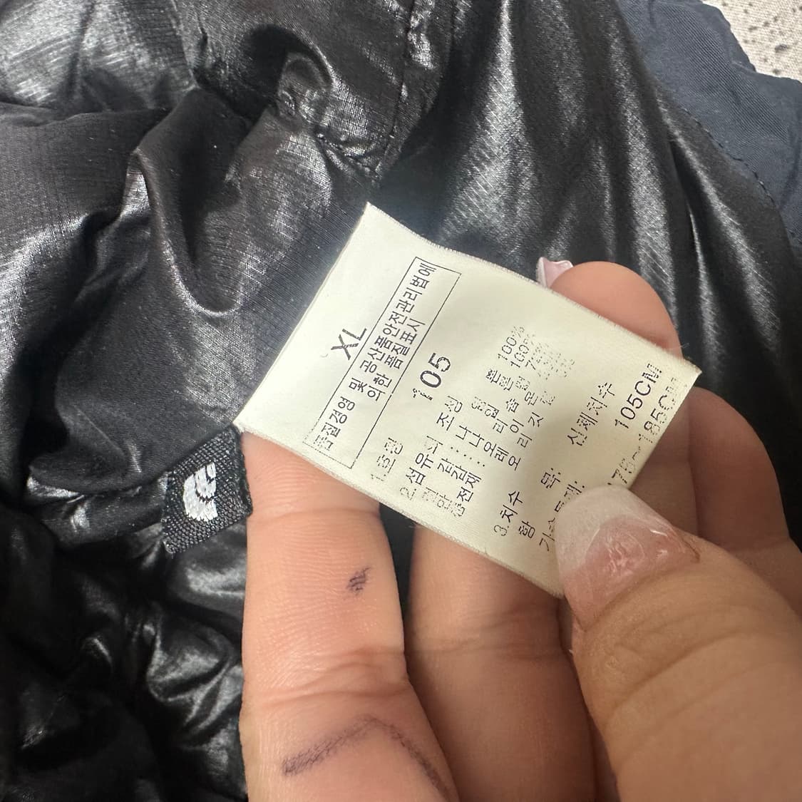 ✨ (바배) 노스페이스 아콘 카구아 덕다운 블랙 패딩 상품이미지4