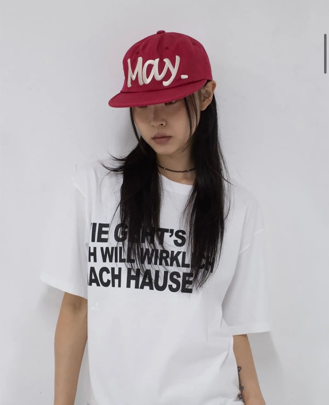 비피투디스오더 메이 캠프캡 모자 레드 상품이미지4