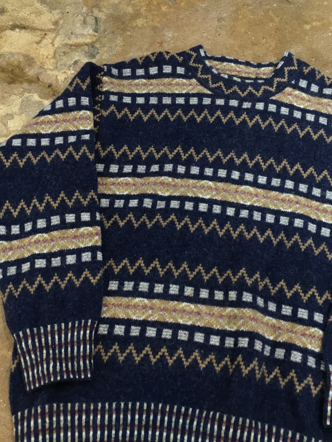 SISLEY 루즈핏 니트 MADE IN ITALY 상품이미지6