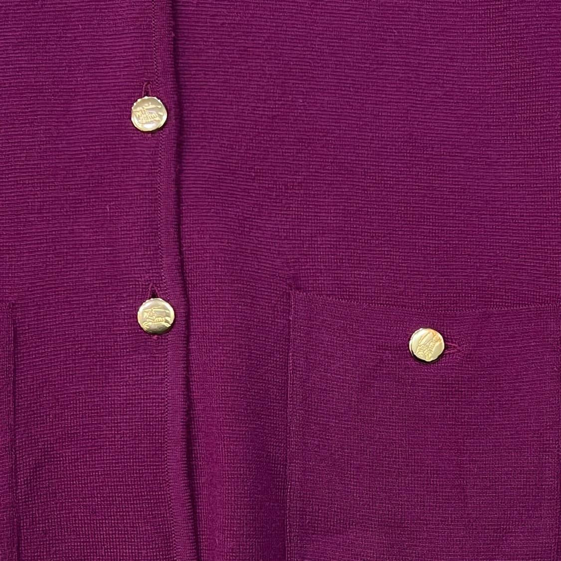  버버리 금장 롱가디건 y14309 상품이미지5