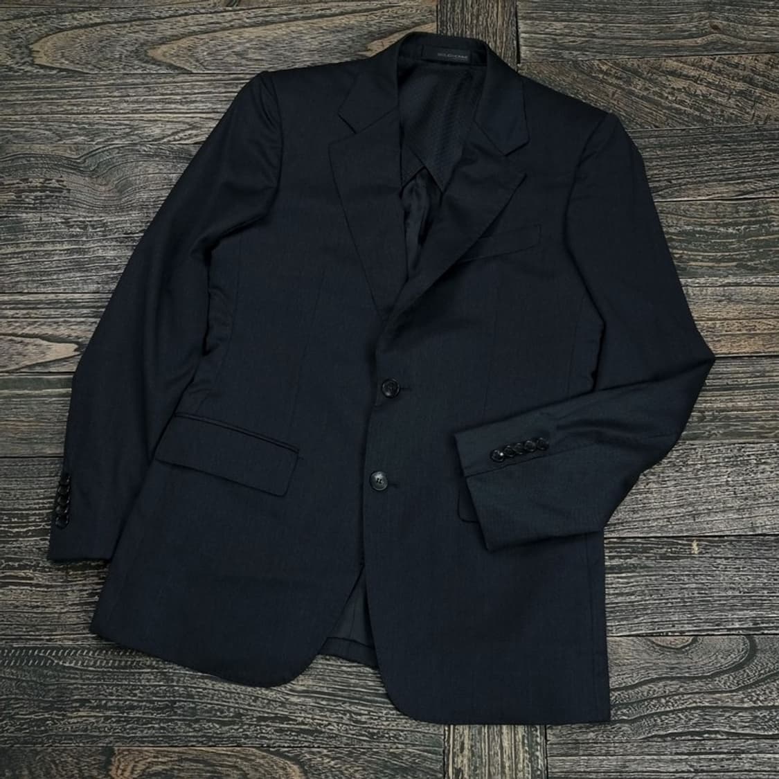 솔리드옴므 캐시미어 혼방 투버튼 블레이저 자켓 P01154 상품이미지1