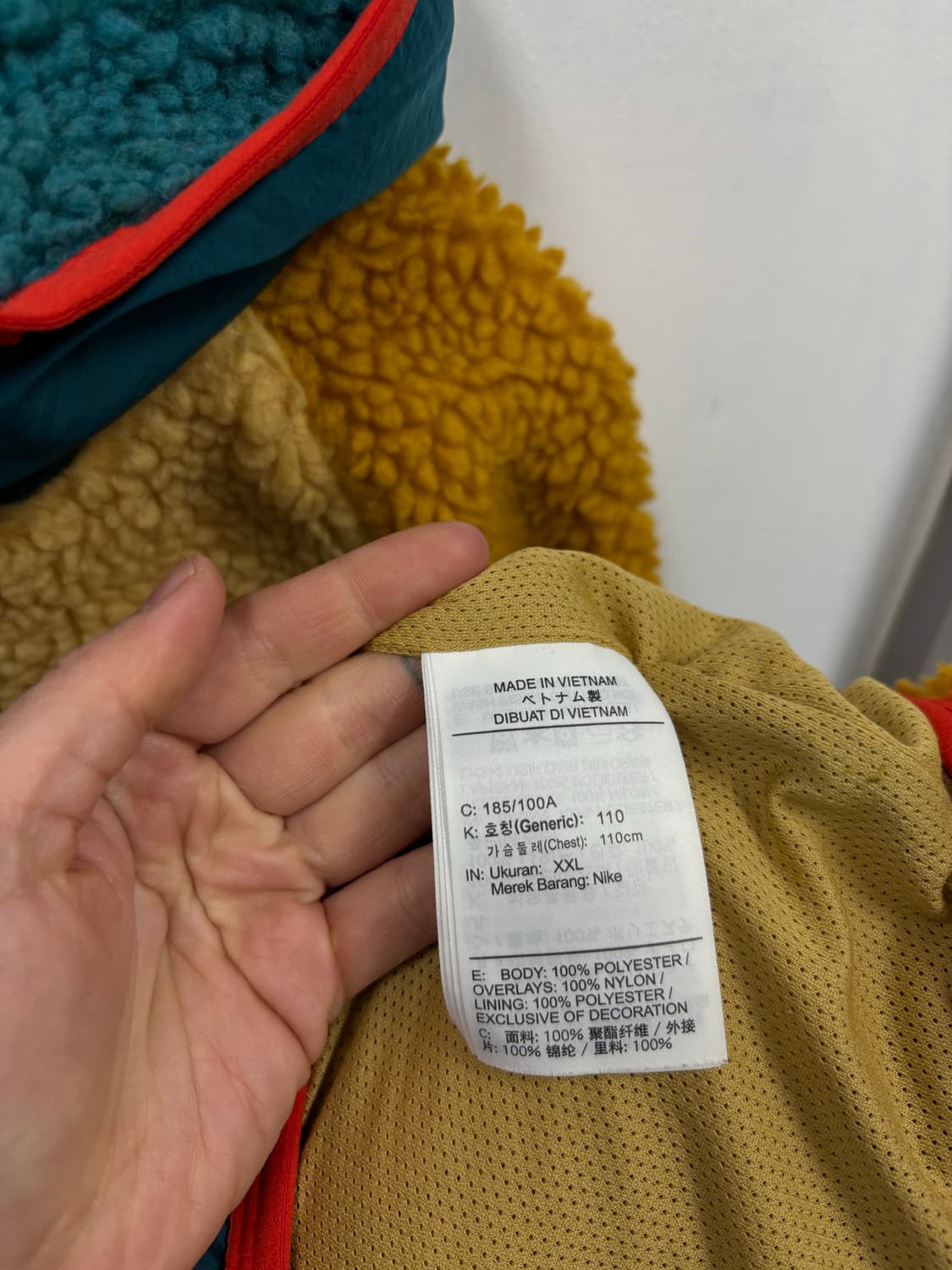 나이키 스우시 양털 후리스점퍼 상품이미지6