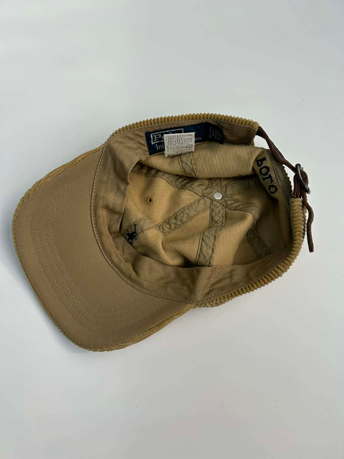 90s 폴로 랄프로렌 코듀로이 볼캡 상품이미지5