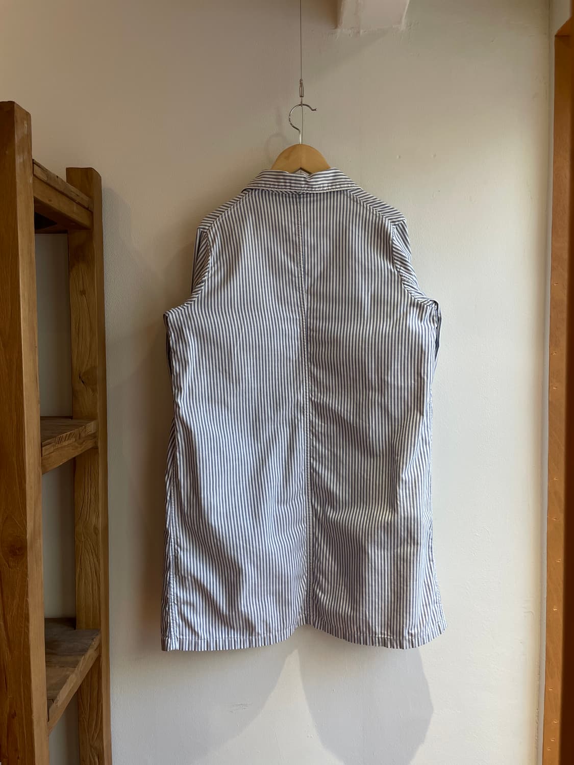 45R 히코리 패턴 샵 코트 상품이미지4