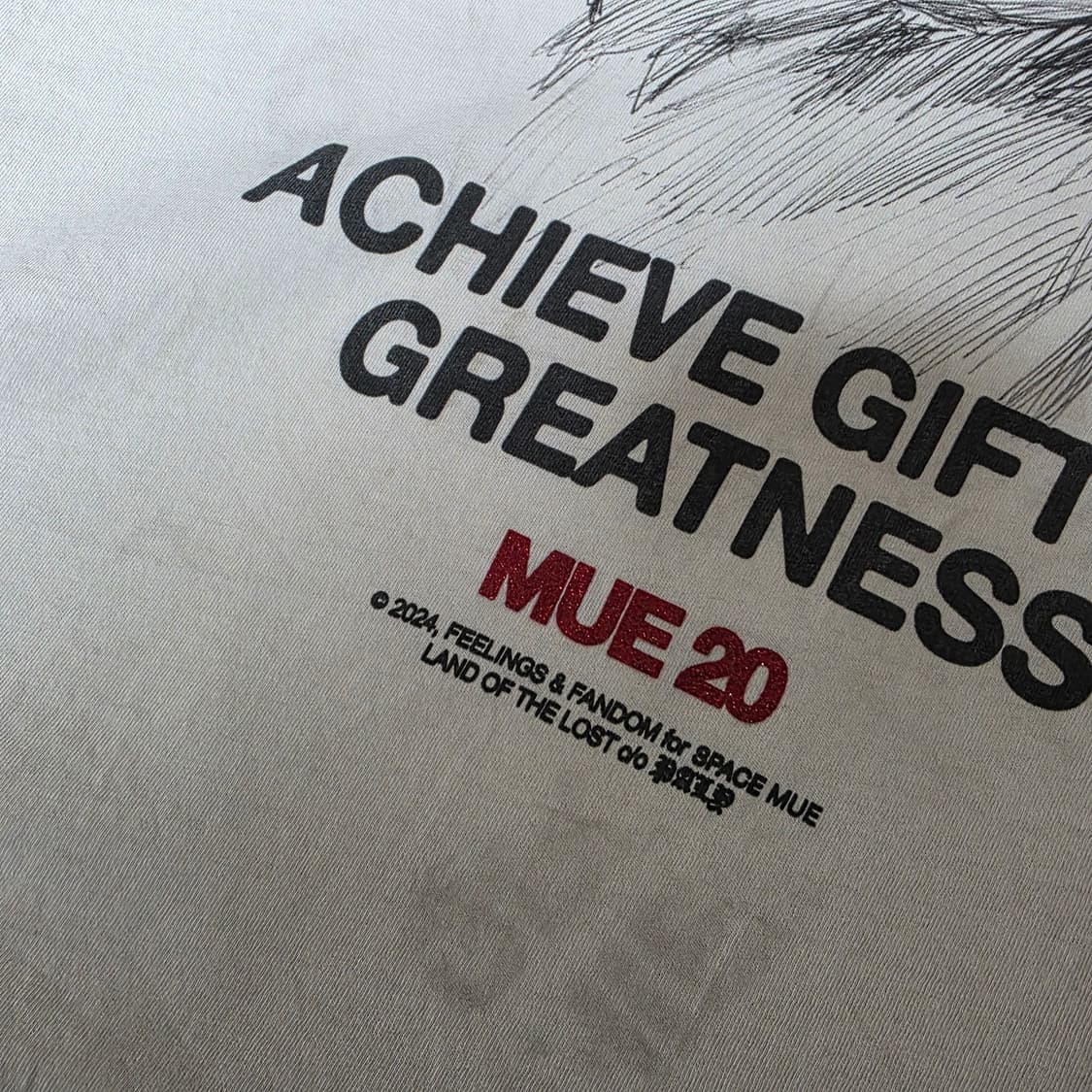 [XL] 팔리할리우드 스컬 프린팅 티셔츠 화이트 상품이미지5