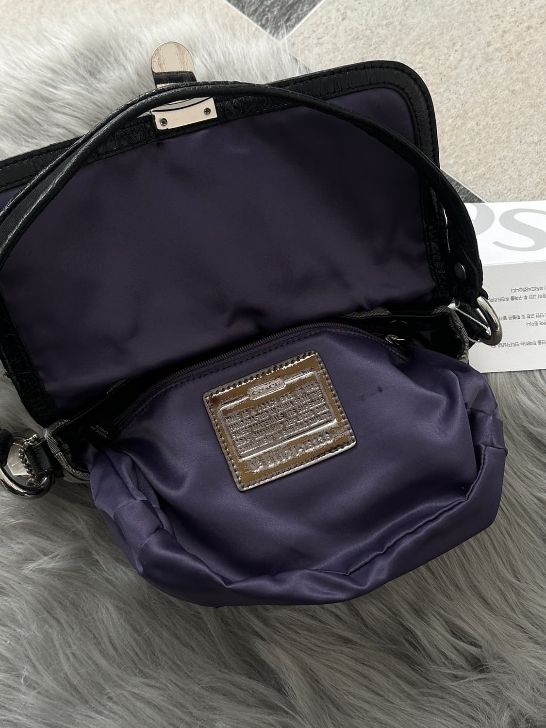 코치 자카드 숄더백  상품이미지8