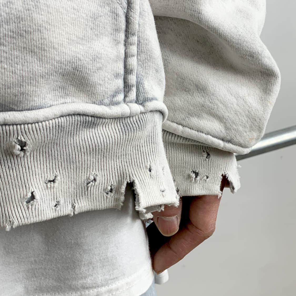 알케미스트 데미지 디스트레스드 풀오버 후드 상품이미지4