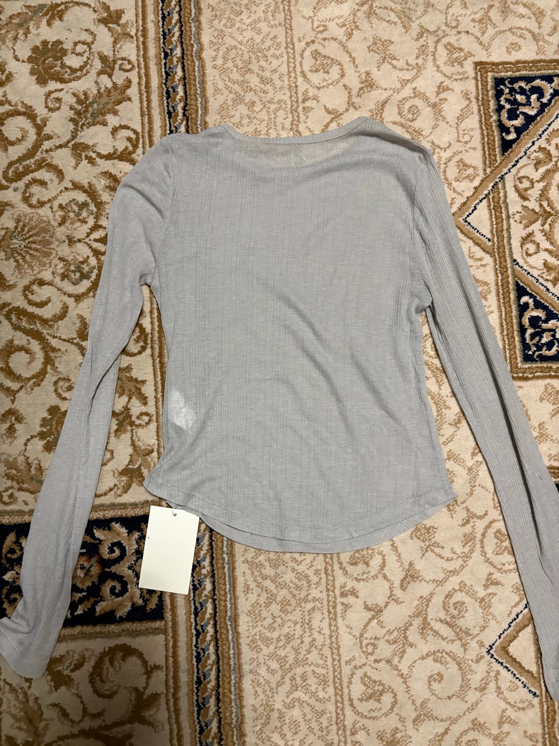 리본빛 베이직 스쿱넥 티셔츠 상품이미지6