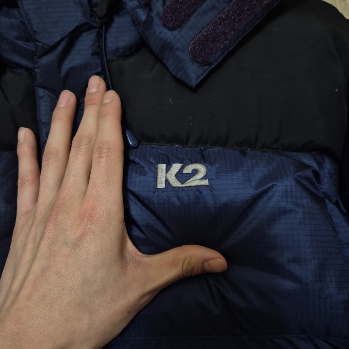 K2 케이투 남성 윈드스토퍼 700 구스다운 후드 패딩 점퍼 M(95) 상품이미지6