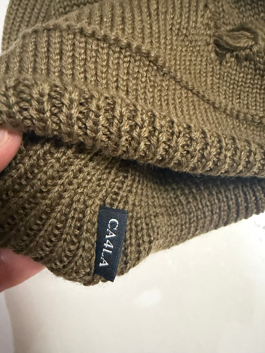 카시라 디스트로이드 니트 비니 상품이미지2