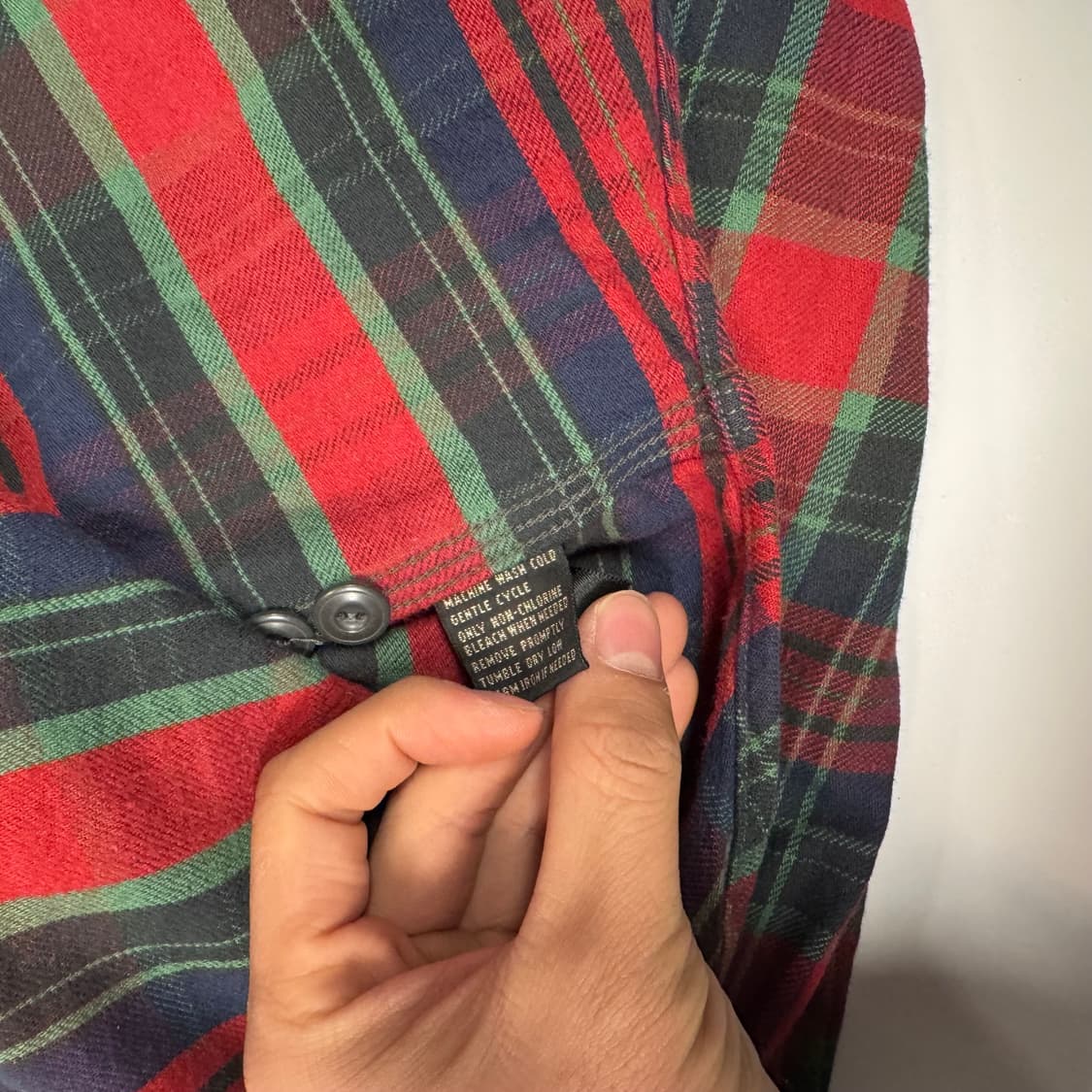 더블알엘 웨스턴 체크 셔츠 상품이미지5