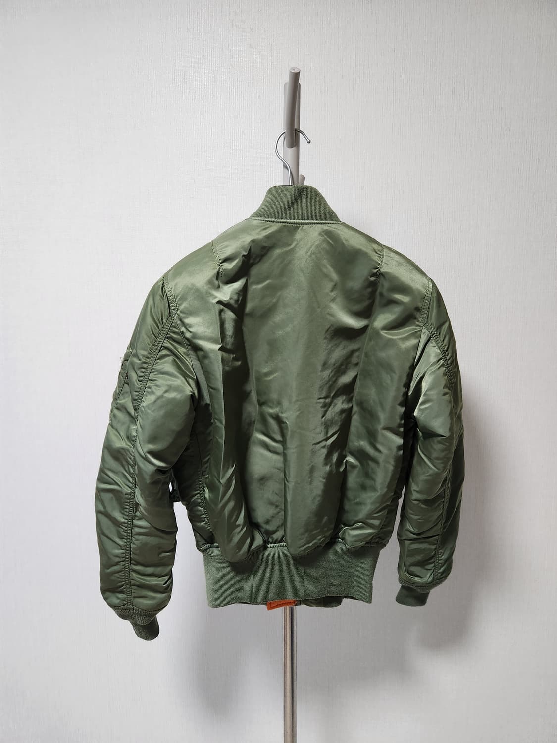 알파인더스트리 MA-1 카키 봄버 자켓 xs 상품이미지2