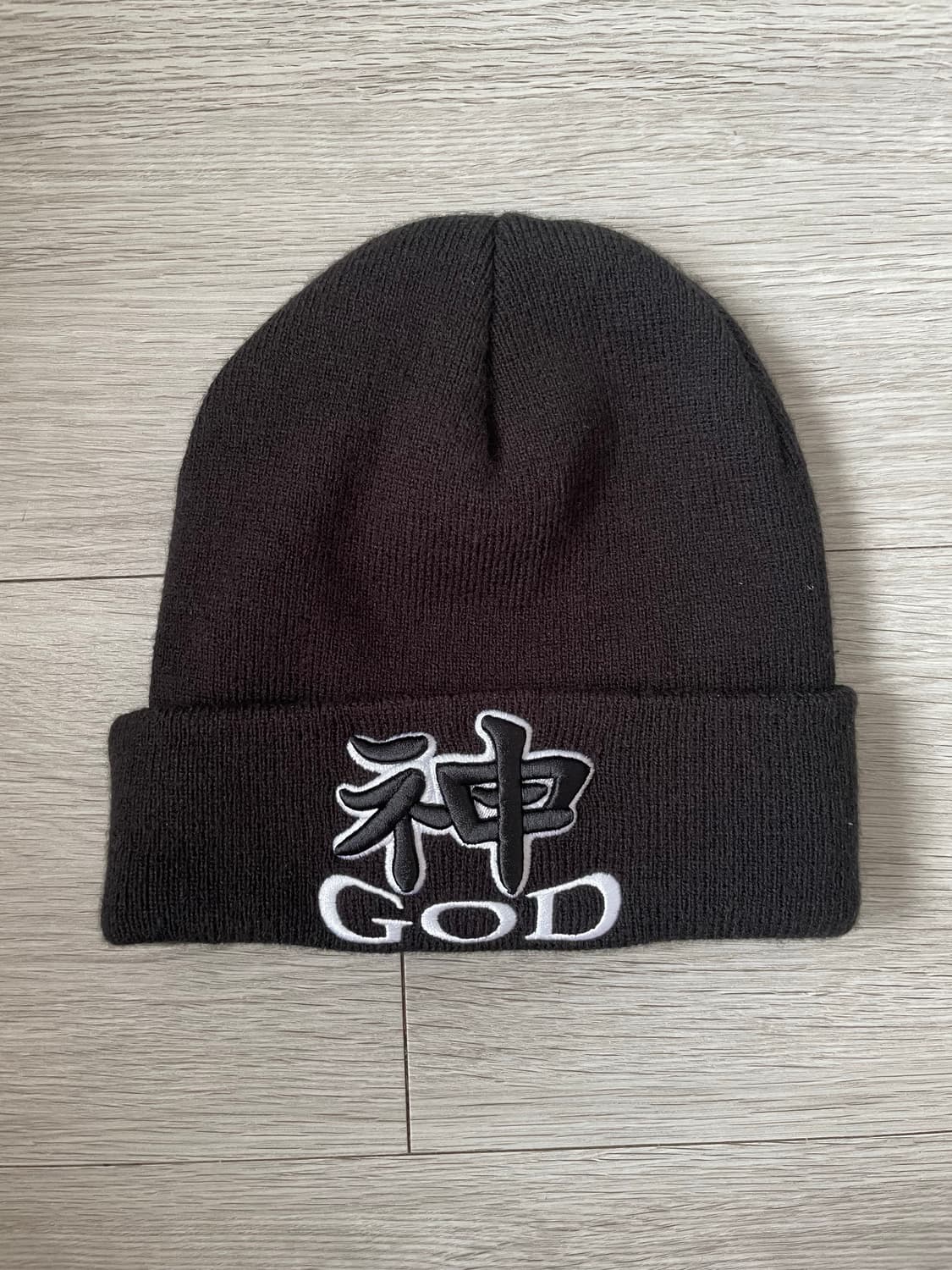 슈프림 갓 비니 블랙 상품이미지2