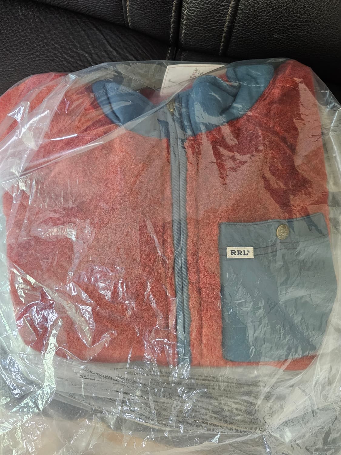 RRL 더블알엘 울 블렌드 파일 플리스 자켓 XL 새제품 상품이미지1
