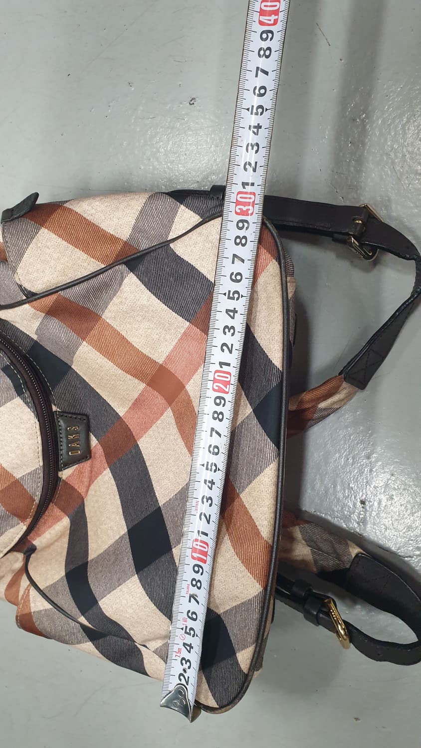 닥스 체크 백팩 상품이미지4