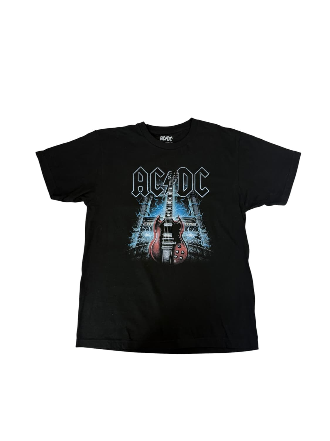 ACDC 기타 블랙 반팔티 상품이미지5