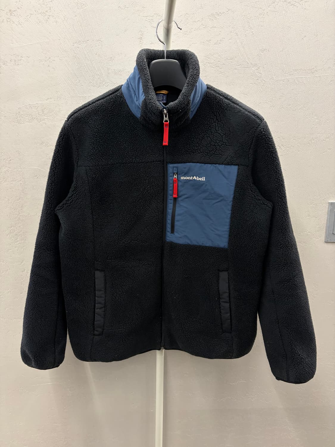 몽벨 검정색 플리스 자켓 M 상품이미지2