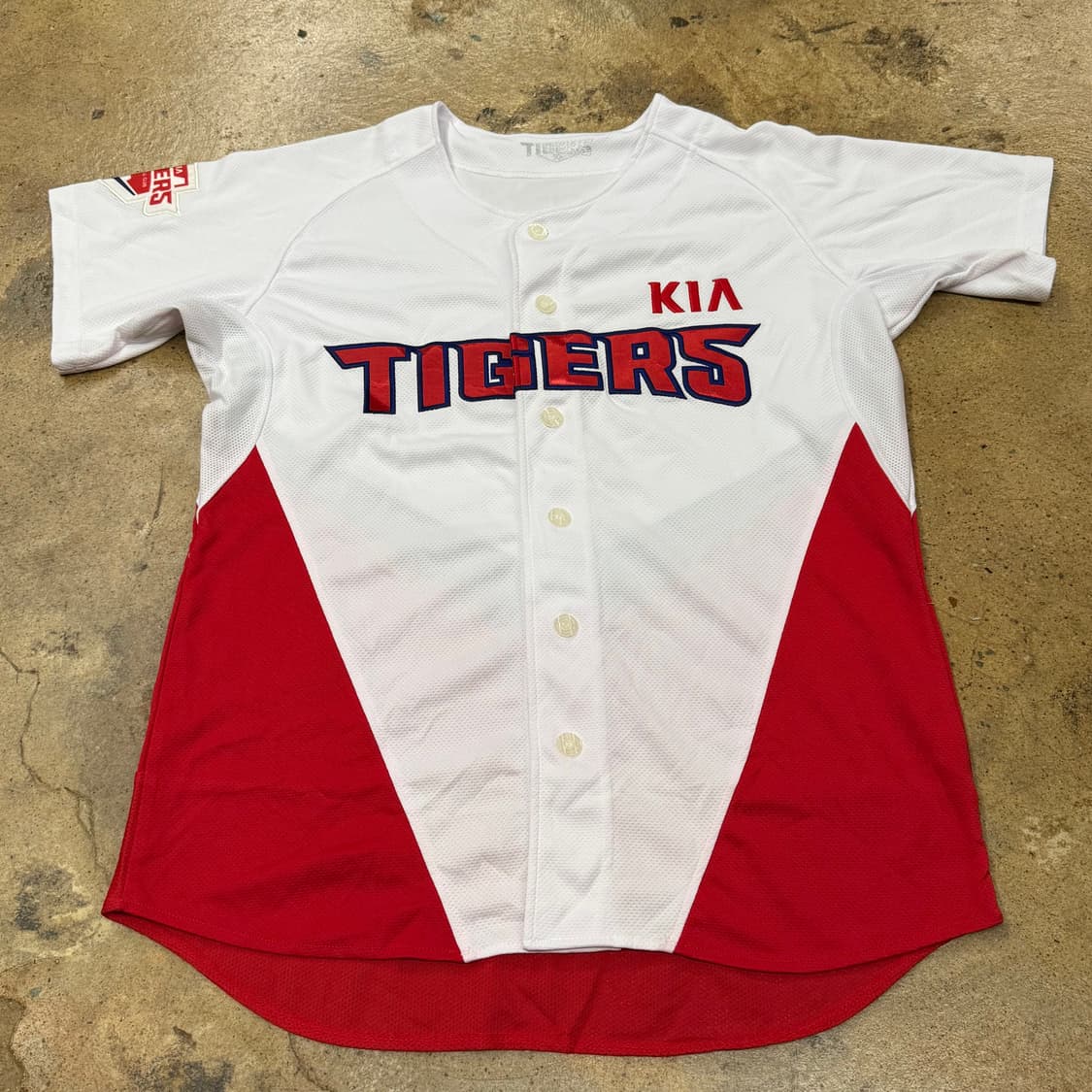 [90] KIA 타이거즈 야구 유니폼 화이트 b15 상품이미지2