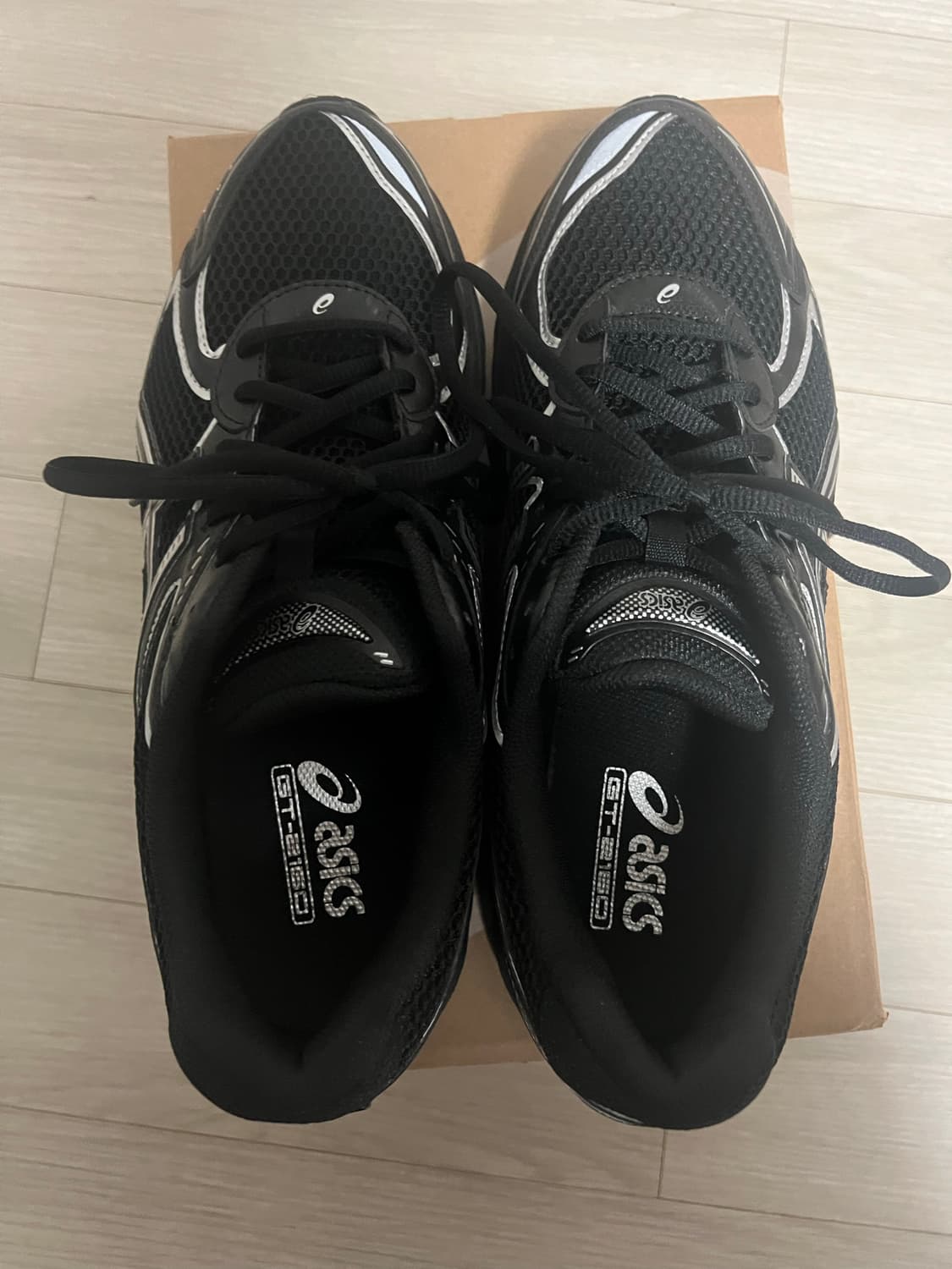 아식스 GT-2160 블랙 퓨어 실버 280사이즈 상품이미지5
