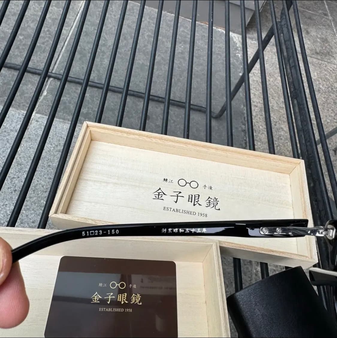 새상품)금자안경 ka-19 블랙 환승연애 정규민안경 가네코옵티컬 상품이미지3
