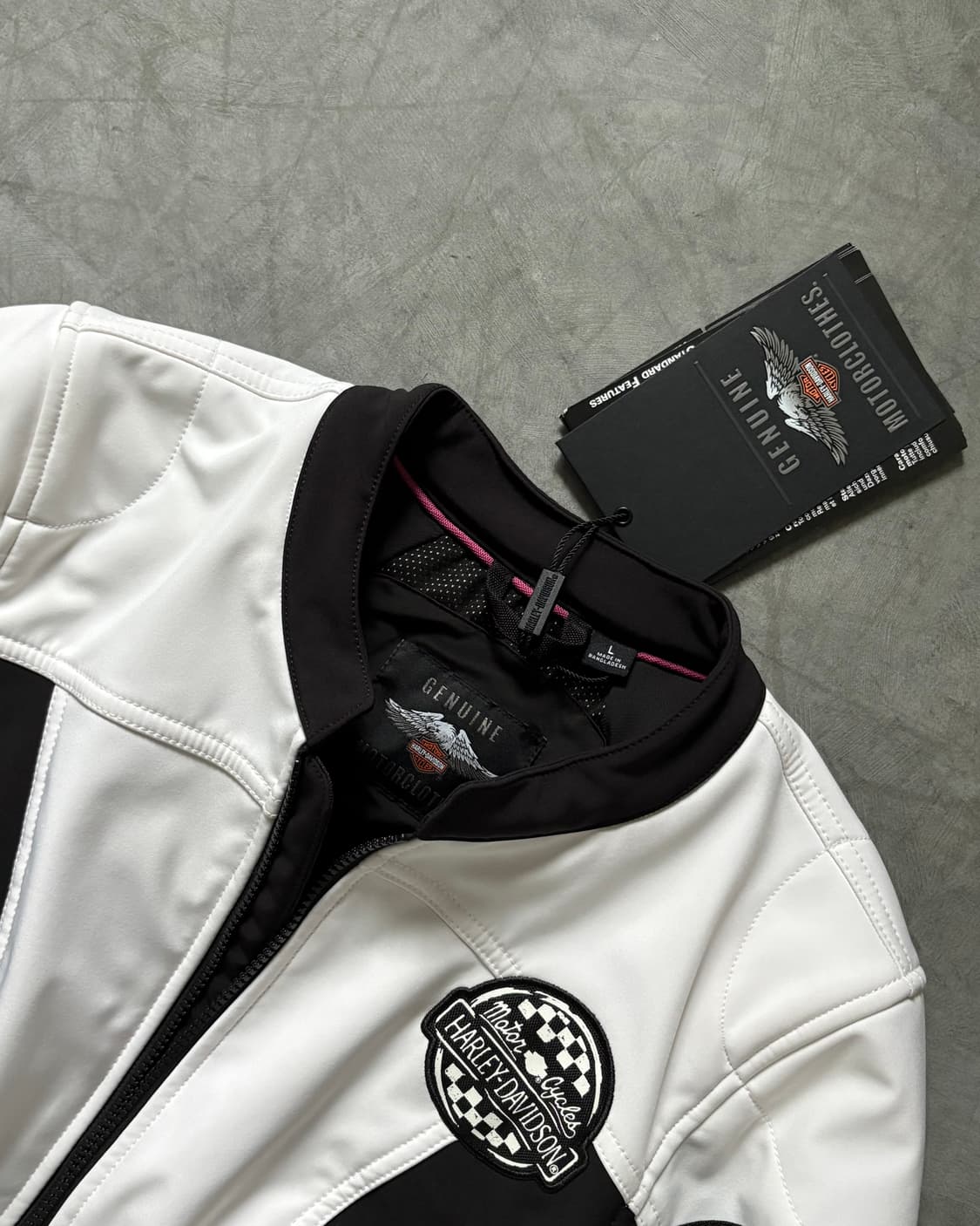[새상품] Harley Davidson 할리데이비슨 레이싱 모터 자켓 상품이미지2