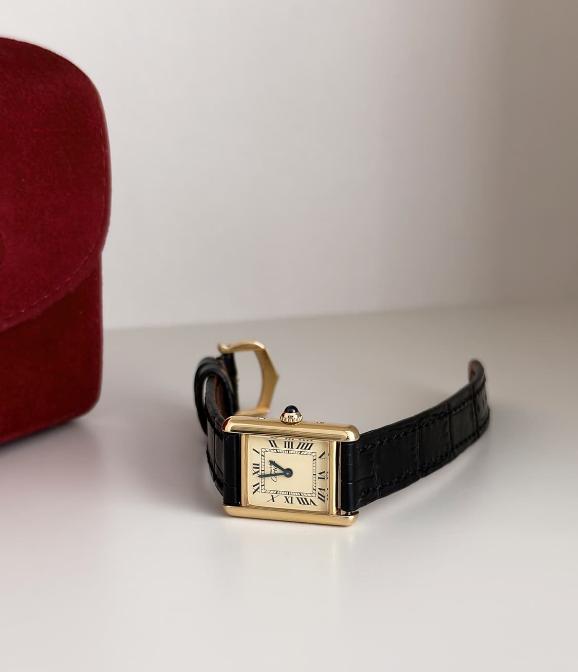 까르띠에 머스트 탱크 시계 상품이미지3