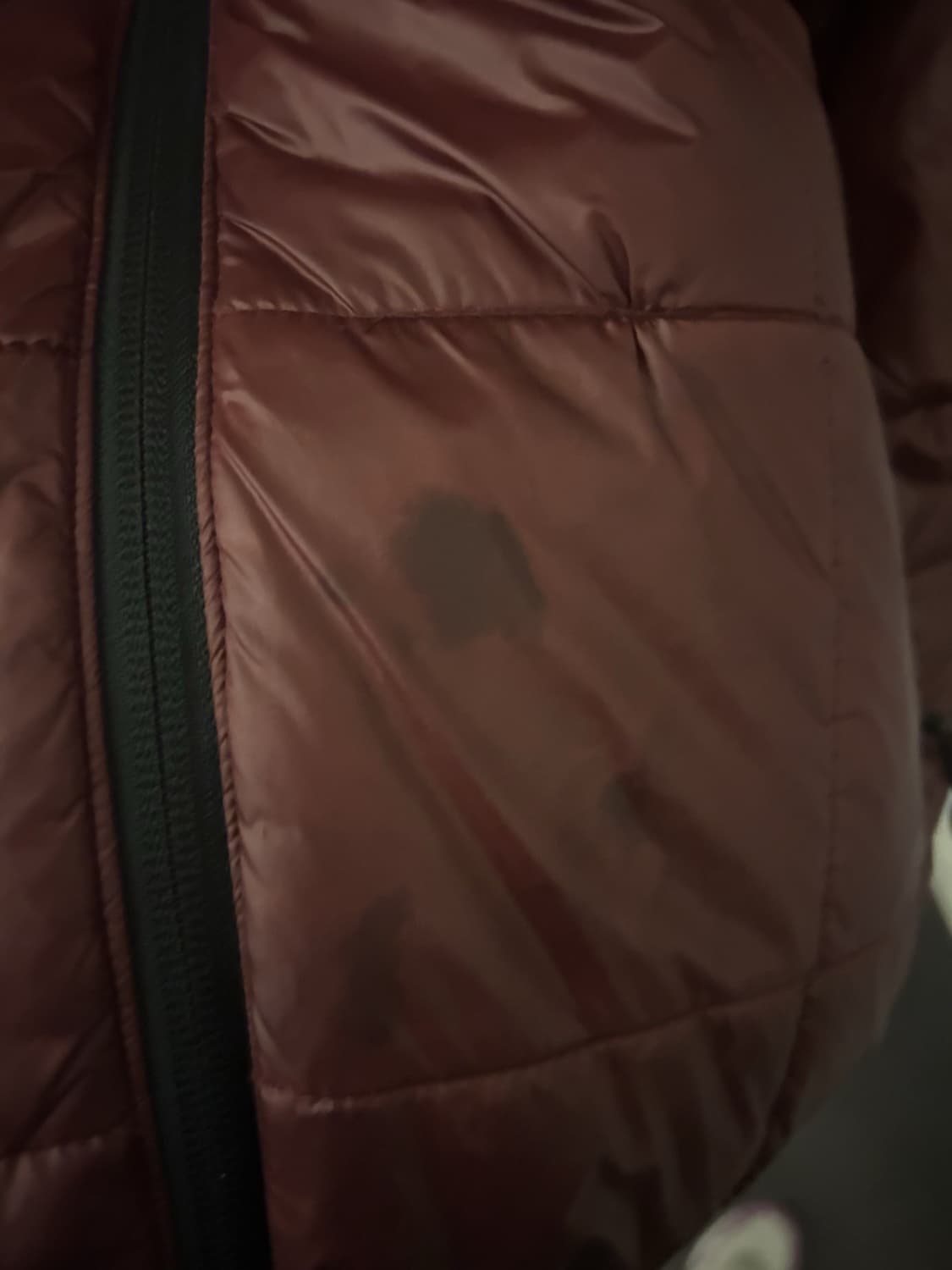 스투시 리버시블 나일론 패딩 자켓 버건디 상품이미지8