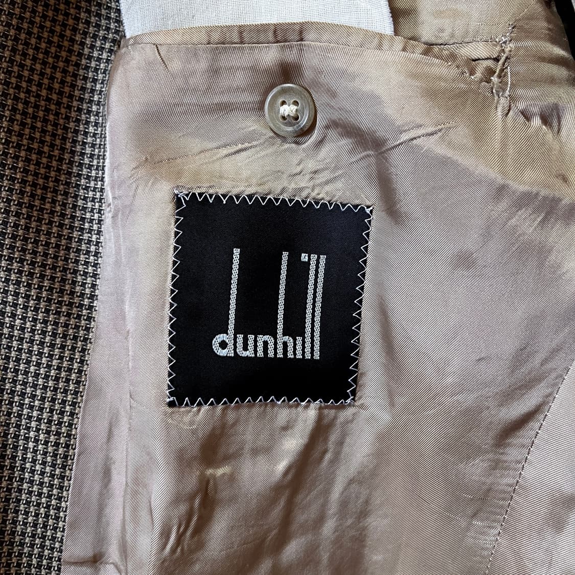 던힐 Made in Italy 울 실크 SS 트위드 테일러드 자켓 상품이미지9