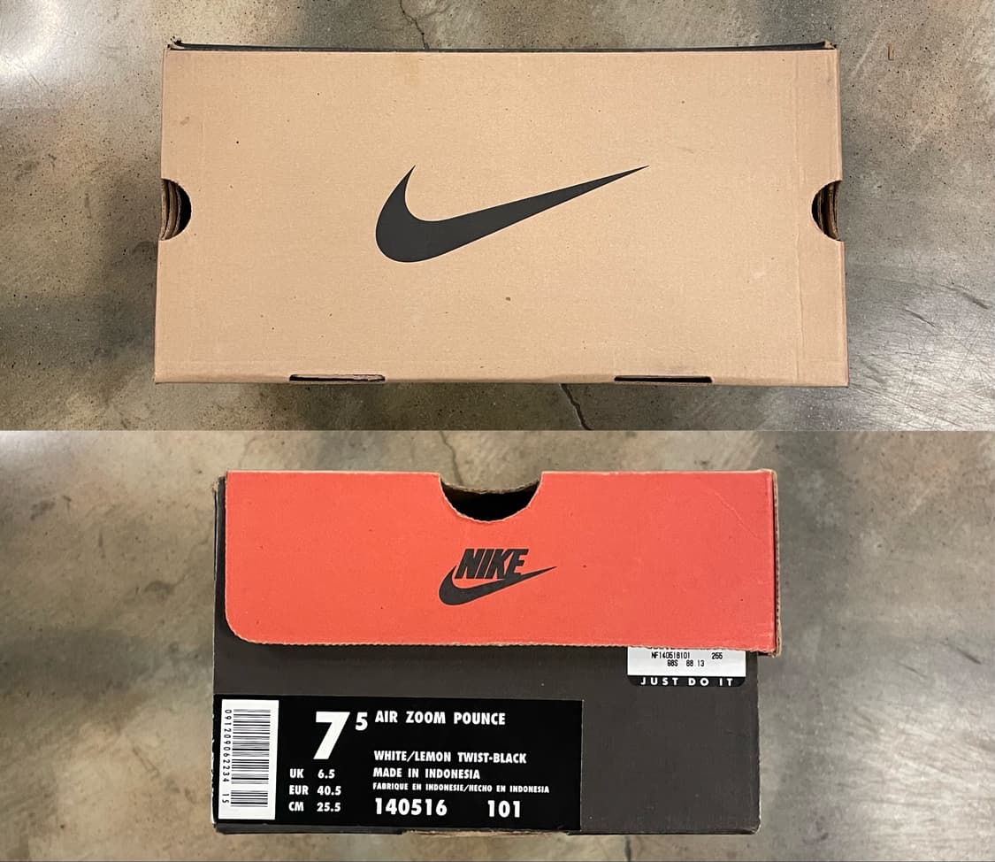 1998年 Nike Air Zoom Pounce 상품이미지10