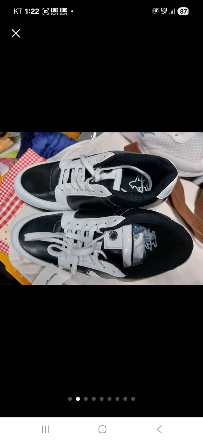 250 먼싱웨어 골프화 새것 !! 상품이미지3