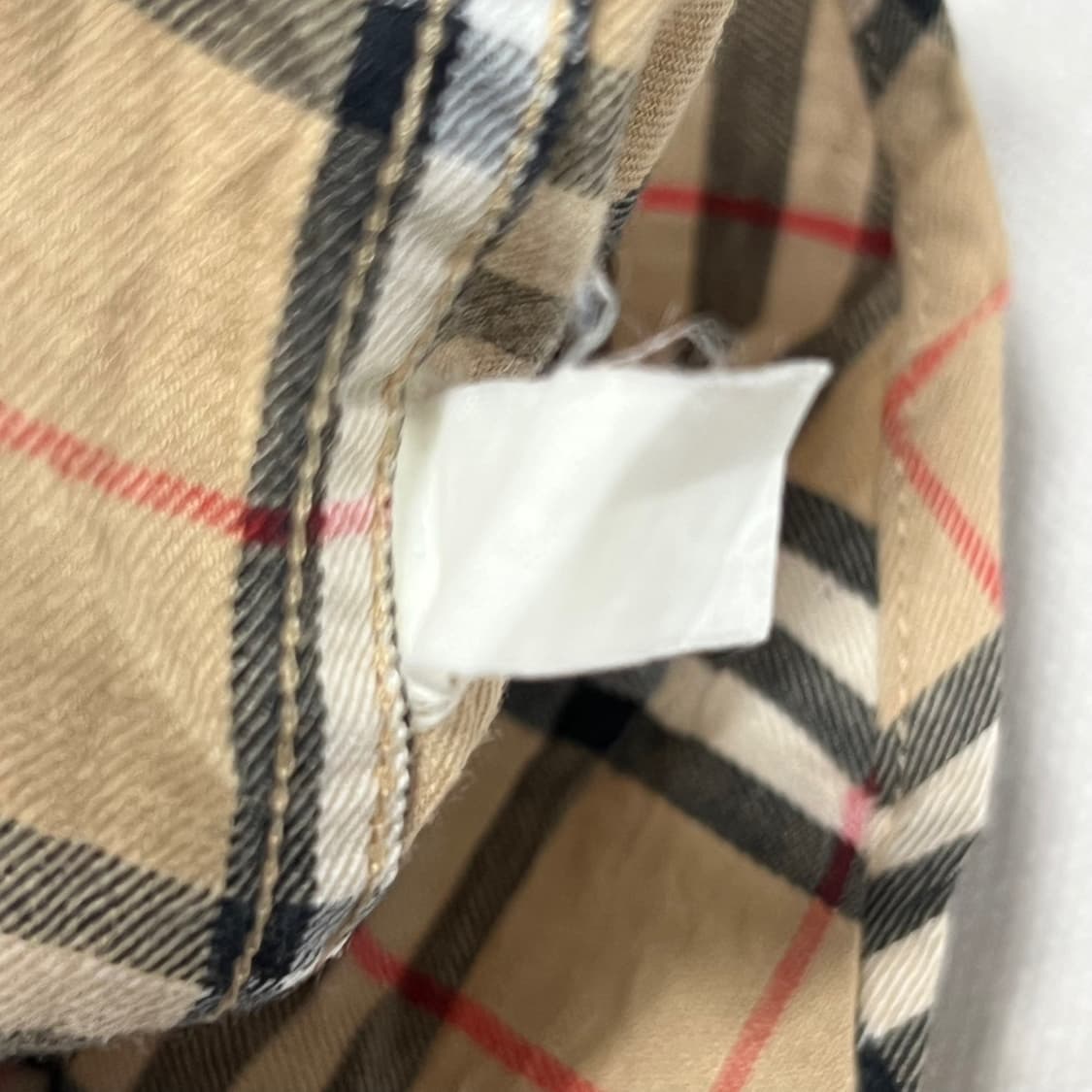 L 버버리 노바체크 베이지 셔츠 상품이미지4