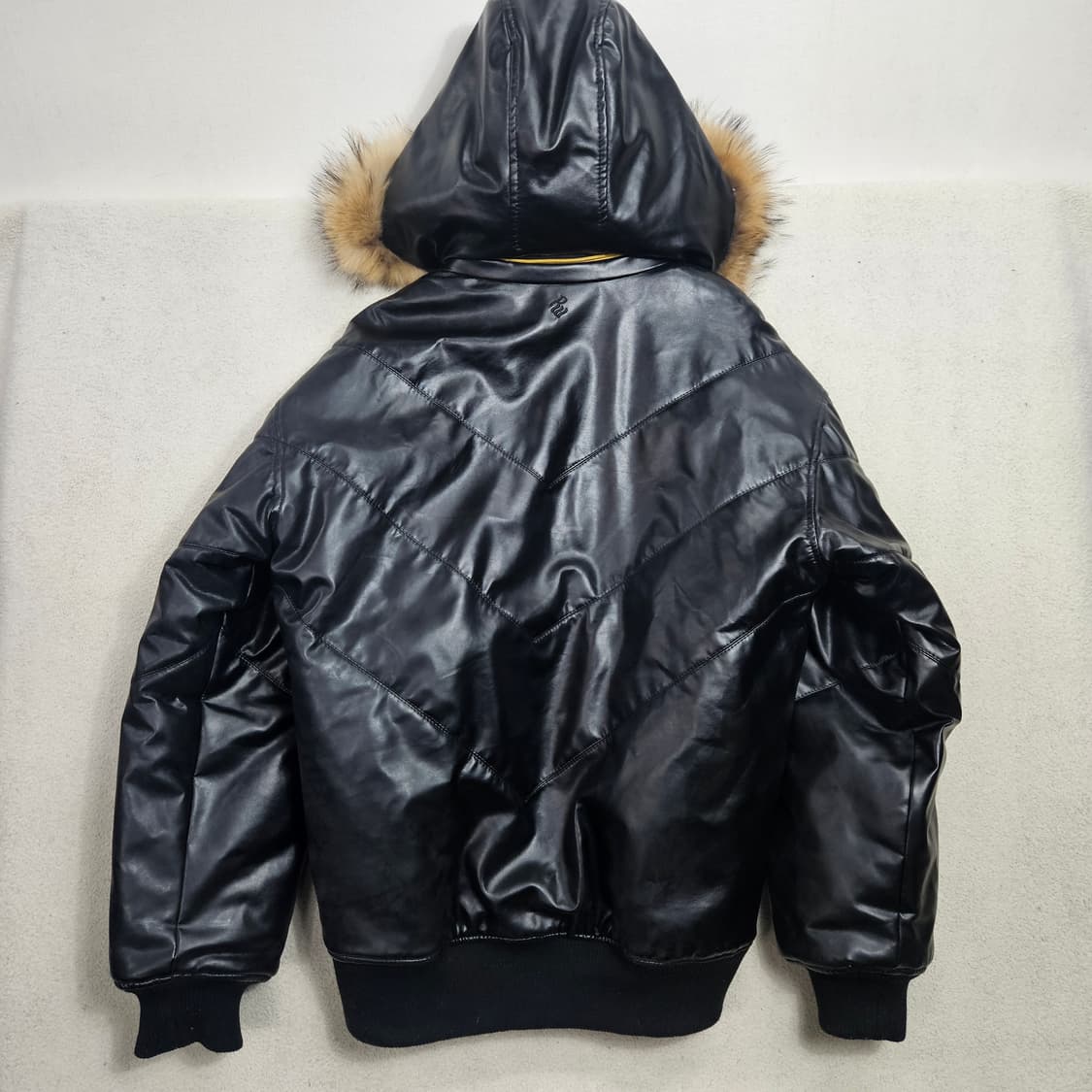 로카웨어 비건 레더 자켓 XL 상품이미지3