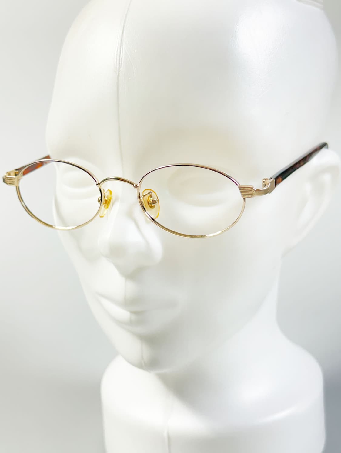 PARIS MA 골드 슬림 오벌 프레임 빈티지 안경 상품이미지8