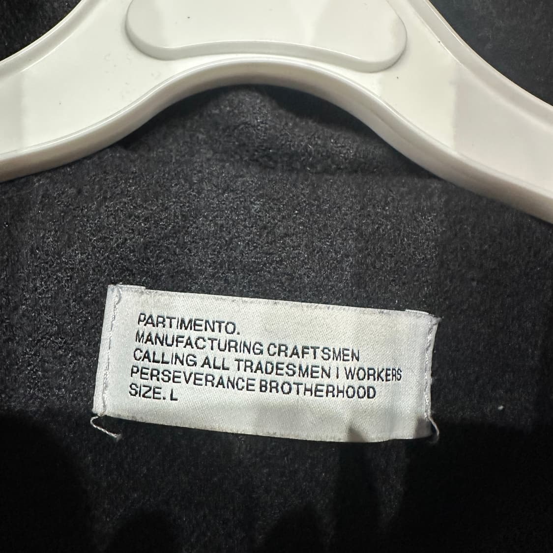 파르티멘토 더플 떡볶이 롱코트 L 상품이미지3